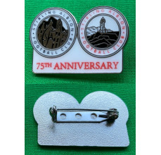 75th Anniversary Enamel Pin Badge