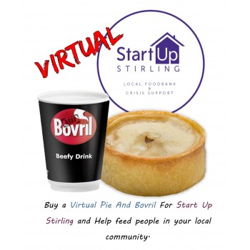 Virtual Pie & Bovril For Start Up Stirling