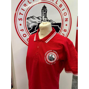 League 2 Champions 2023 Polo Shirt Red